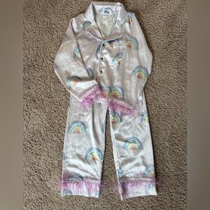 Lola + The Boys Rainbow Pajama Set
